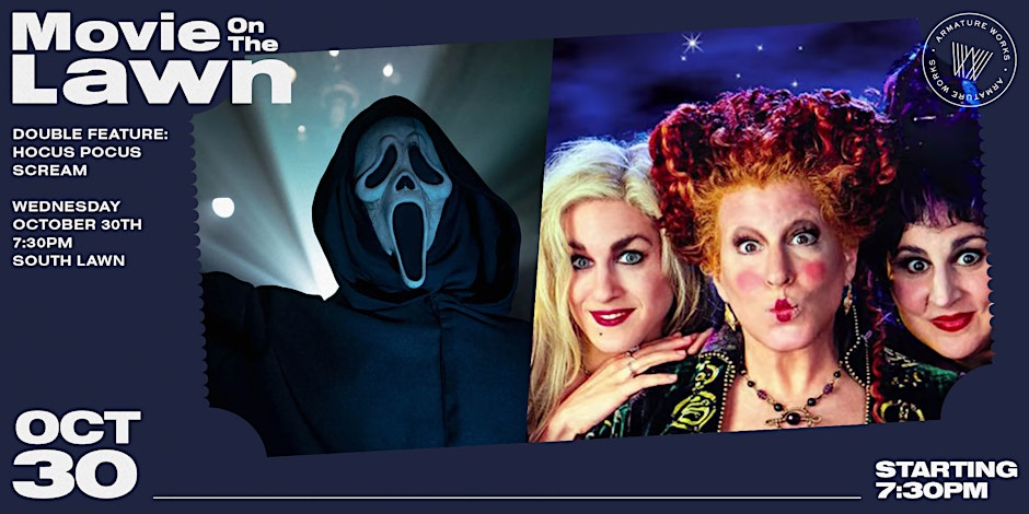 Double Feature of Halloween Classics at Armature Works