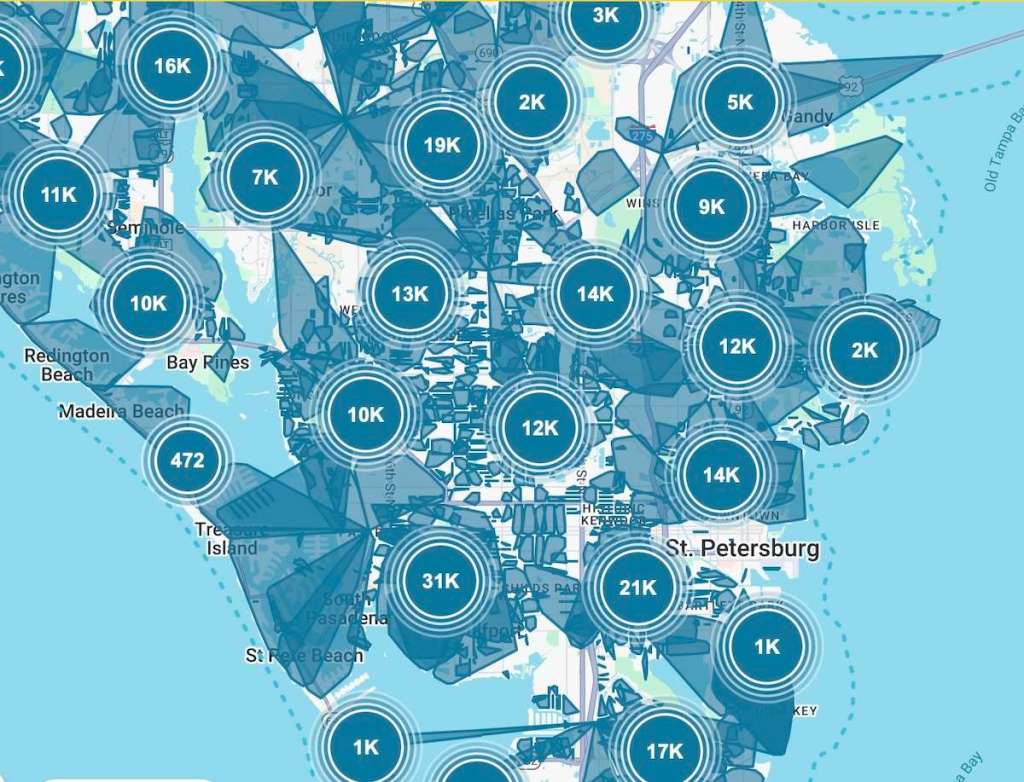 Pocket-Size Power Outages Persist Across Pinellas&nbsp;County