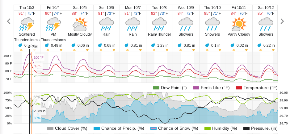 Gulf Disturbance Threatens Florida with Deluge Despite Reduced Development&nbsp;Odds