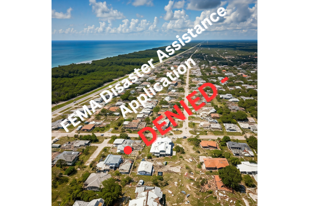 How Many FEMA Assistance Applications Have Been Denied to Hurricane Helene and Milton Victims?