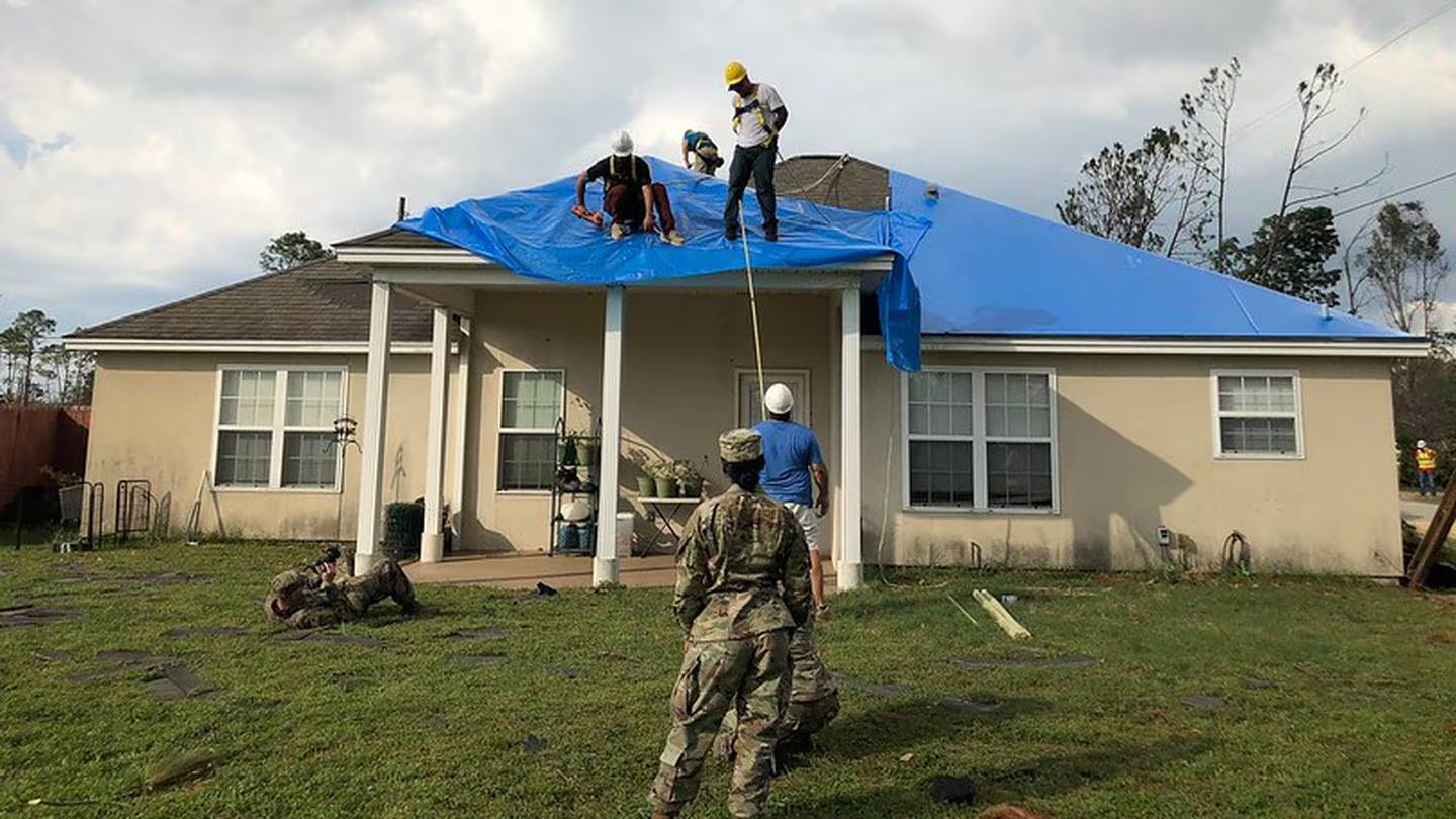 Operation Blue Roof Offers Free Emergency Roof Repairs for Tampa Bay Hurricane Victims