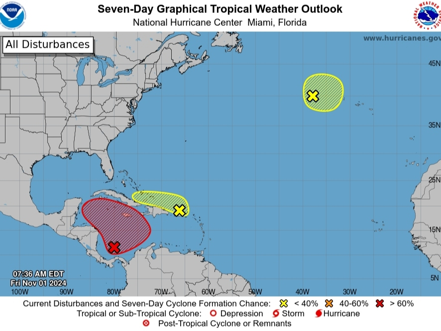 3 Potential Tropical Systems Under Watch In the Atlantic Basin by NHC