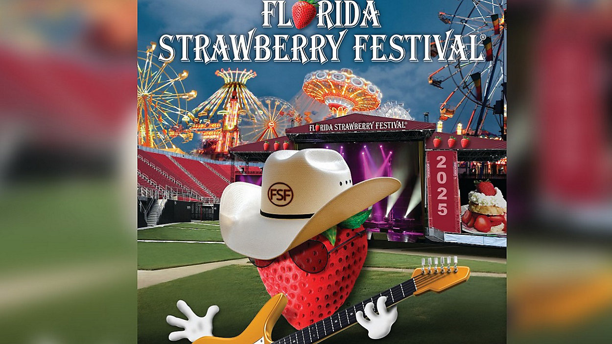 Entertainment Lineup Announced for the 90th Florida Strawberry Festival