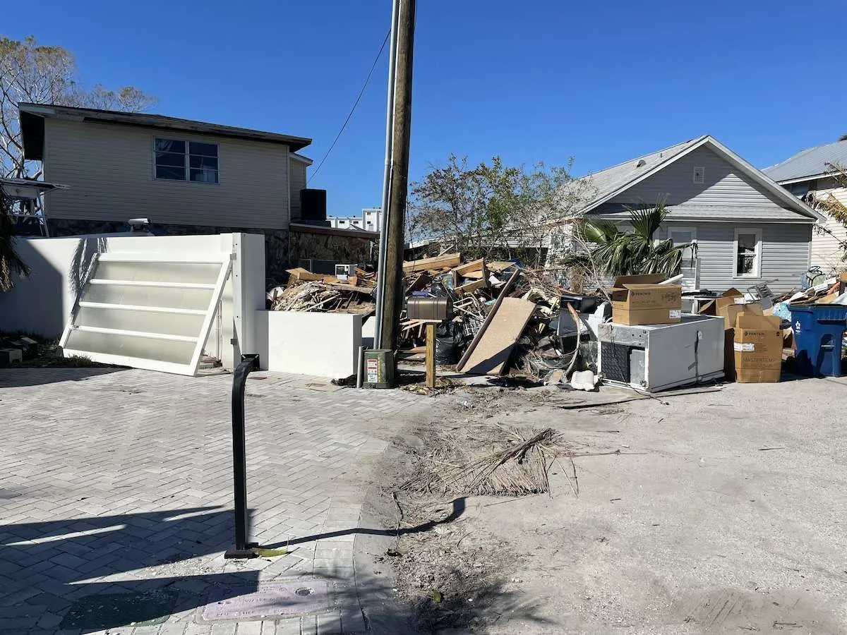 Madeira Beach Debris Cleanup Isn’t Expected to Wrap Up until December