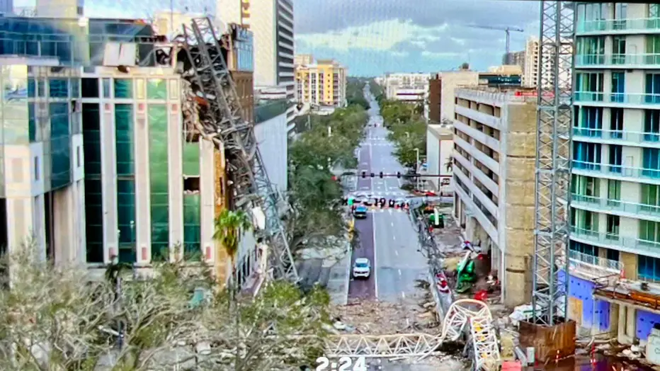 Real Estate Developer Takes Financial Responsibility for Crane Accident Damage