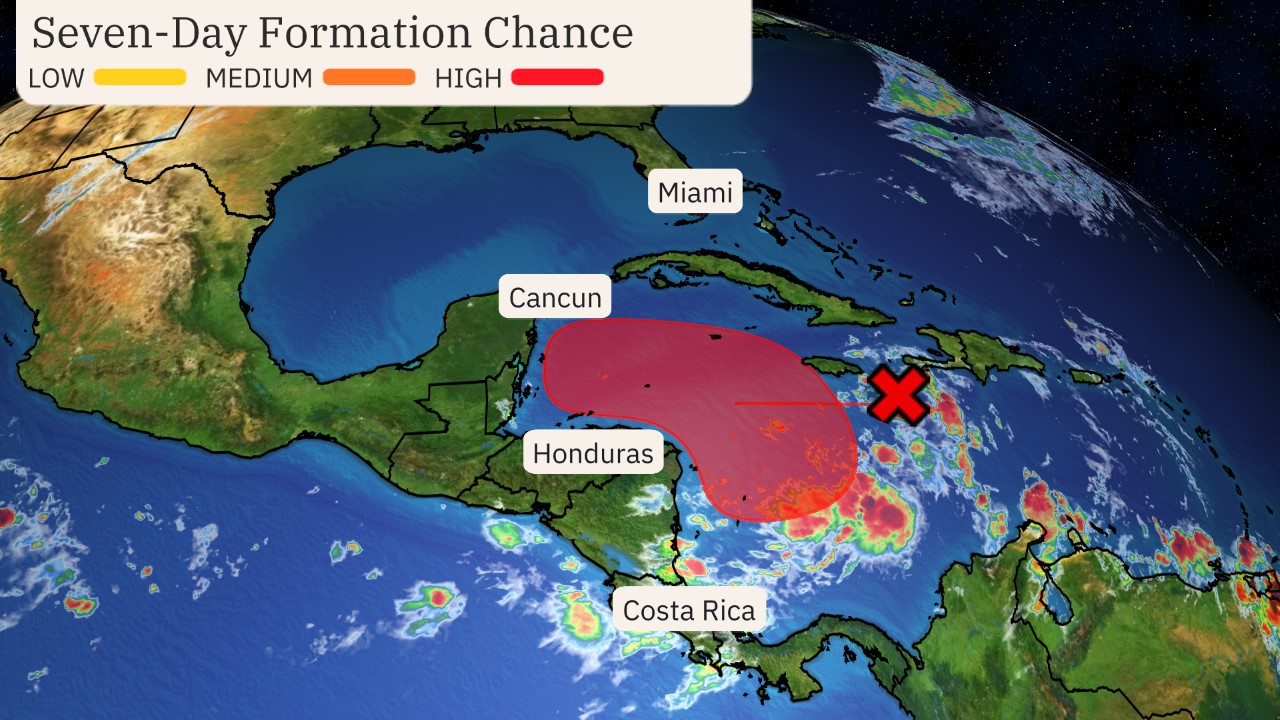 Tropical Storm Sara Likely to Form as Cold Front Approaches Florida