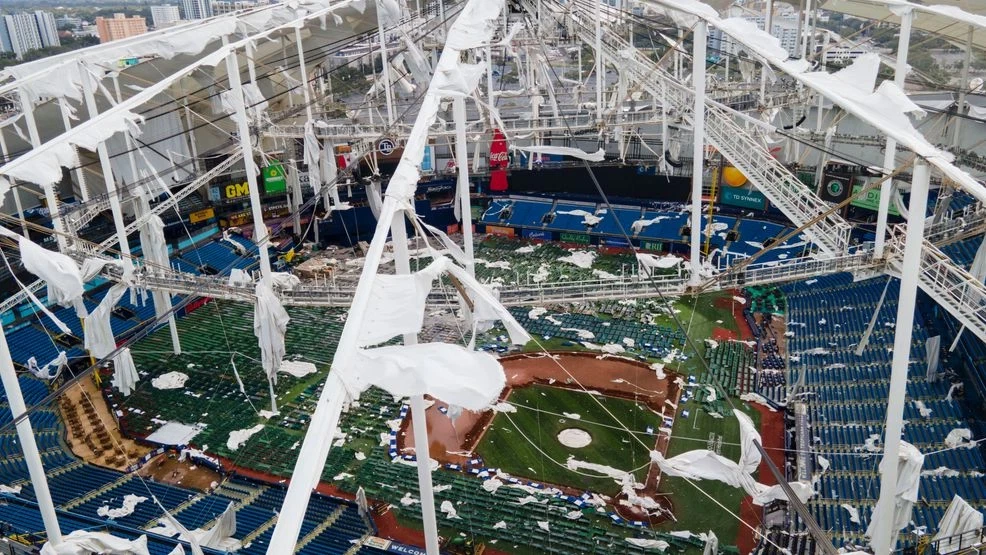 Tropicana Field Storm Damage Repair Costs Exceed $55 Million, but St. Pete City Officials Must Approve Expenditures