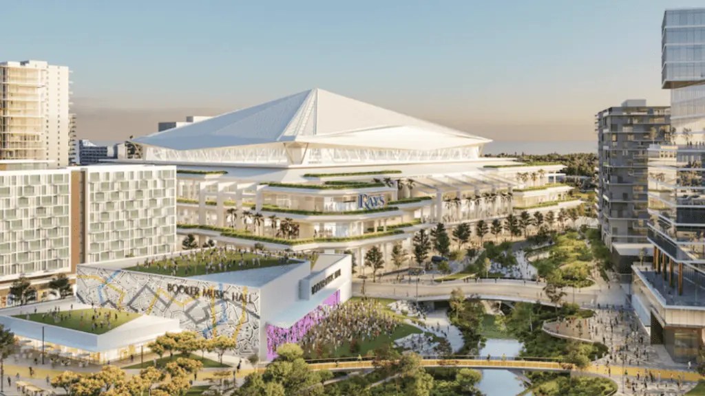 Pinellas County Commissioners Approve Funding for New $1.3B Tampa Bay Rays&nbsp;Stadium