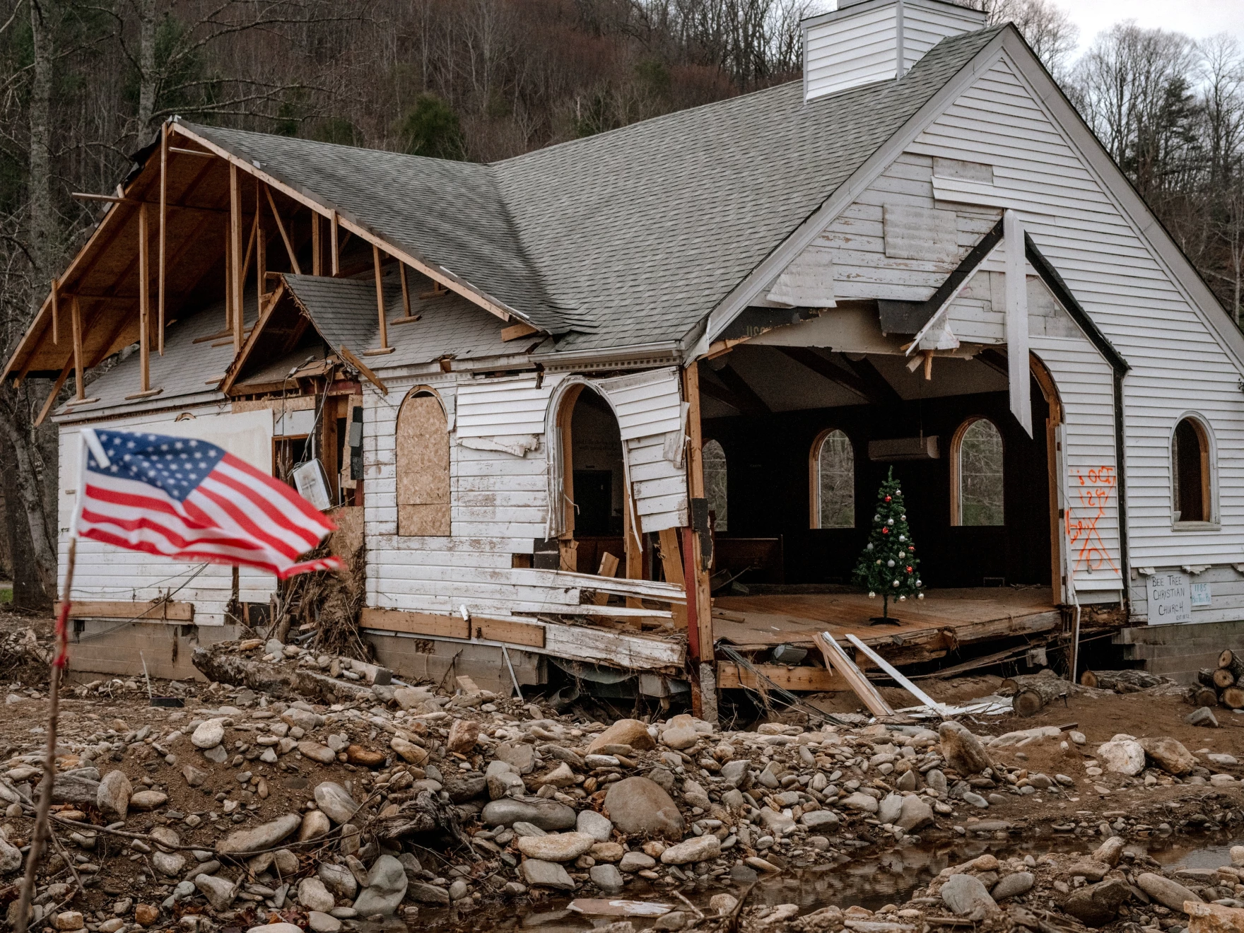 After Helene’s Floods: A NC Community Grapples with Trauma