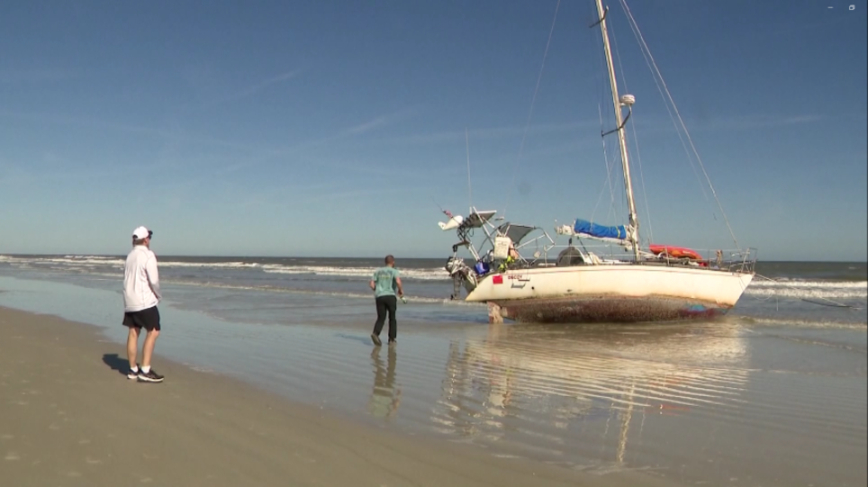Sailboat for Sale at $1 After Washing Up on Florida Beach