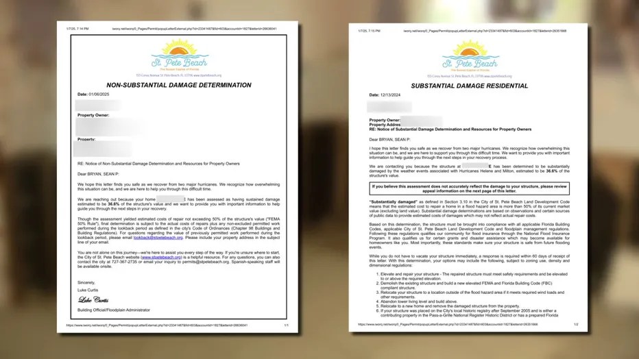 St. Pete Beach Sends Homeowner Two Contradictory Damage Assessment&nbsp;Letters