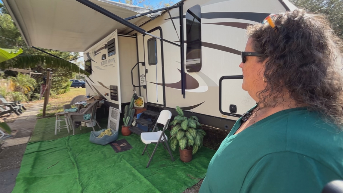 St. Pete Woman Feels Short-Changed by Insurer After Home Damage Forces Her to Live in RV