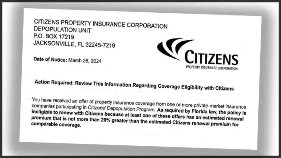 Citizens Property Insurance Corp. Falls Below 850,000 Policies