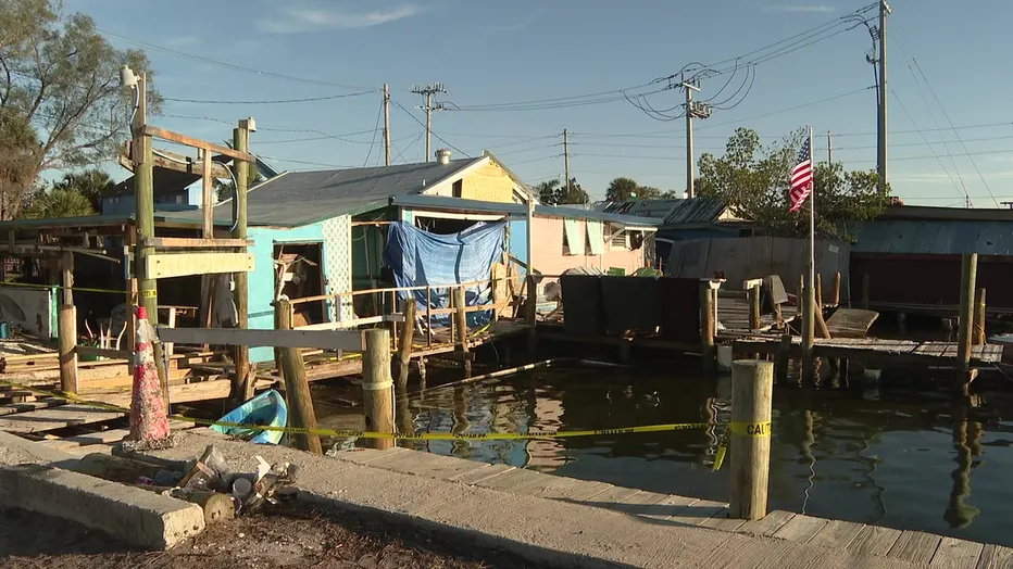 Local Bait and Tackle Set for Demolition After Hurricane Damage