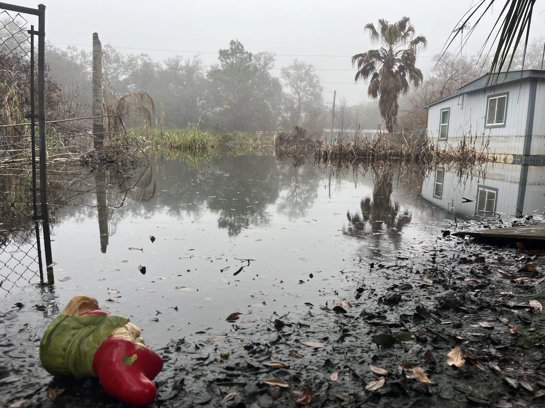Milton’s Lasting Impact Keeps These Homes Engulfed by Floodwaters 5 Months Later