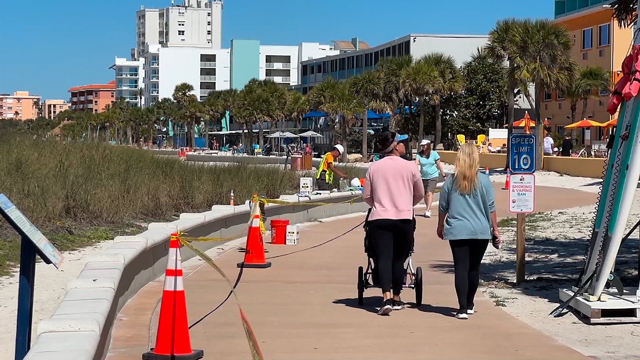 Treasure Island Opens Its Doors to Spring Break Visitors Amid Ongoing Hurricane Recovery Efforts
