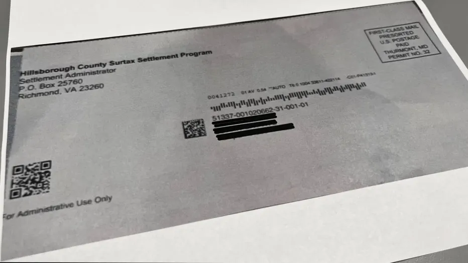 Hillsborough Transportation Tax Refund Checks Now Arriving—Officials Urge Residents Not to Toss Them as Junk Mail