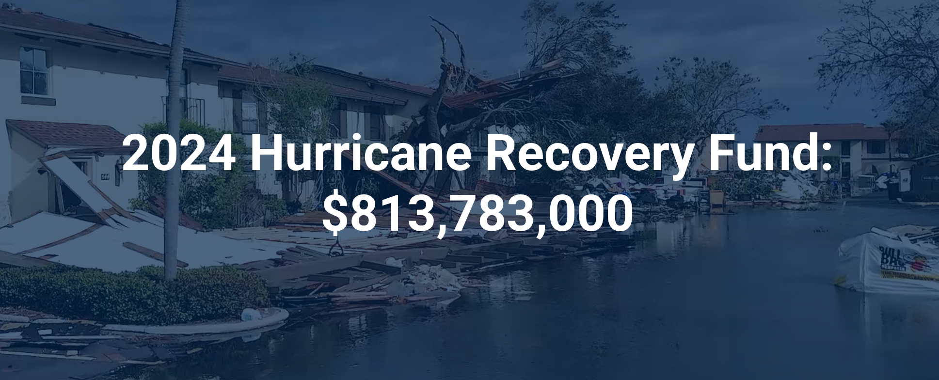 Pinellas Commissioners Approve $813 Million Disaster Recovery Plan