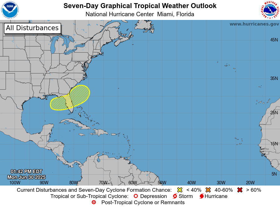 Tampa Bay Braces for a Wet Week with Heavy Rain and Potential Tropical Development