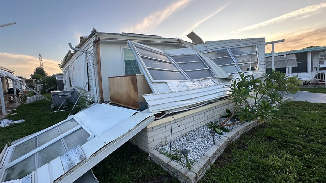 Tornado Tears Through Largo, Leaving Widespread Damage and Debris