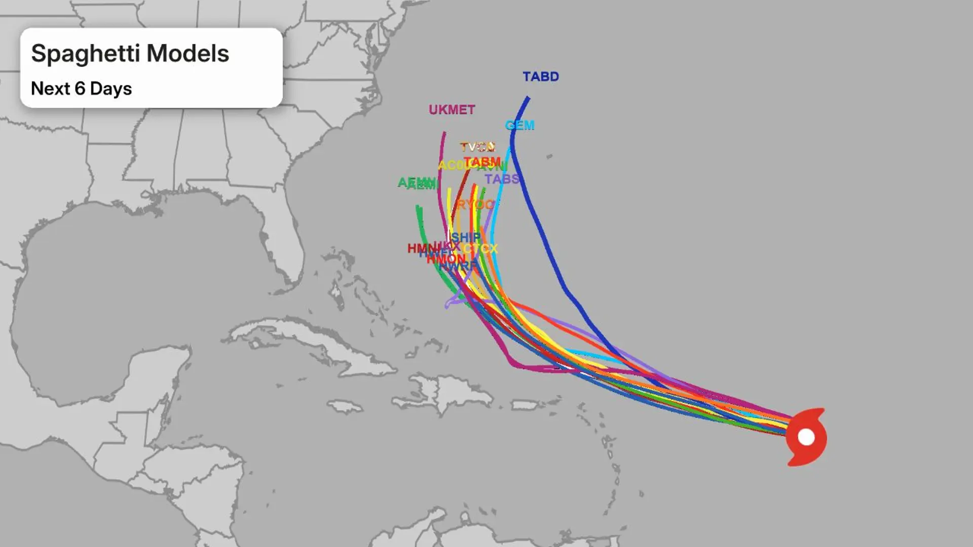 Erin Strengthens Over Atlantic, Expected to Remain East of Florida