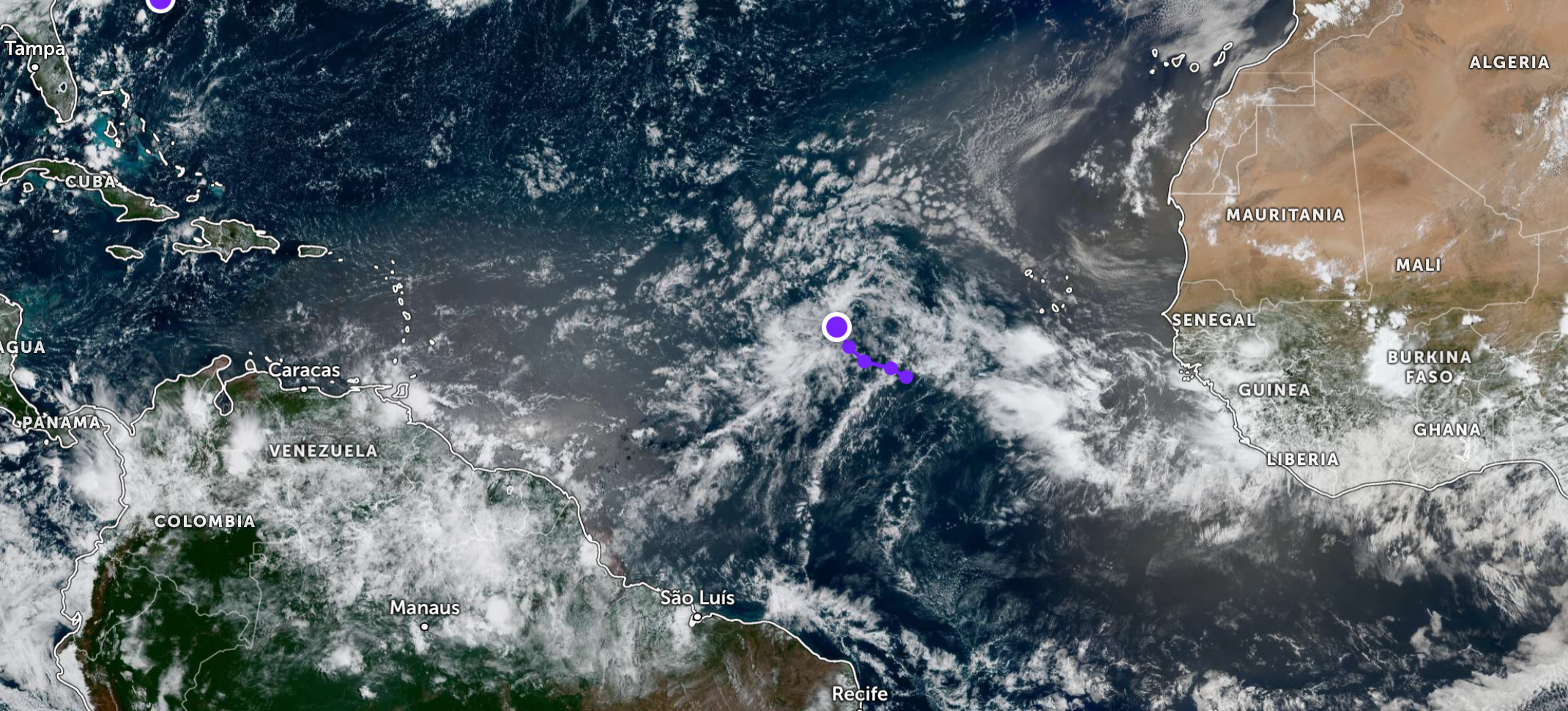 Invest 96L Could Develop in Atlantic; Odds Drop for Southeast Coastal Storm