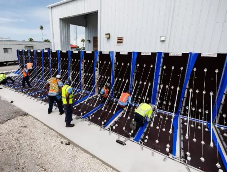St. Pete Installs Flood Barrier at Key Wastewater Station to Guard Against Storm Surge