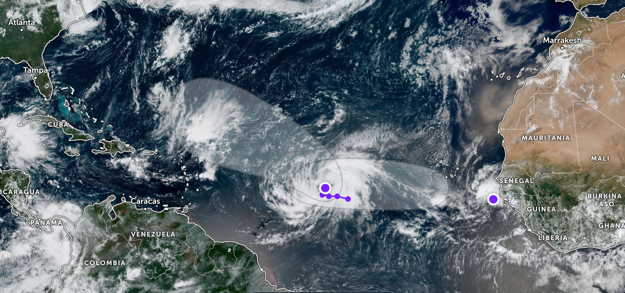 Atlantic Shows Signs of Activity With Two Disturbances Under Watch