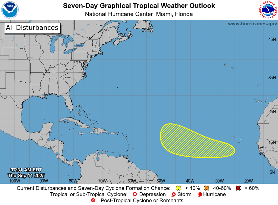 Tropical Wave Off West Africa Being Tracked by NHC