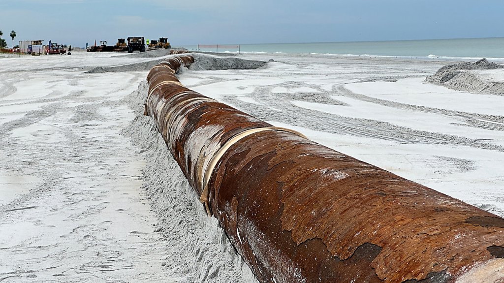 Pinellas County Beach Renourishment Project Reaches One-Month&nbsp;Milestone