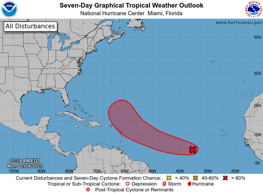 Tropical Wave Could Develop Into Depression This Week