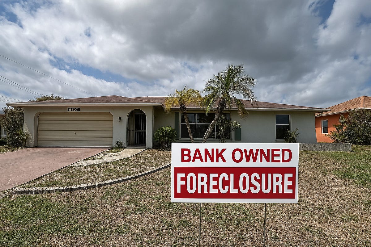 Tampa Foreclosures Surge as Florida Tops Nation
