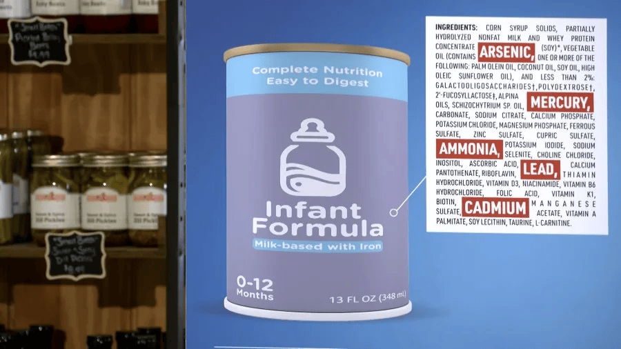 Florida Finds Elevated Heavy Metals in Infant Formula