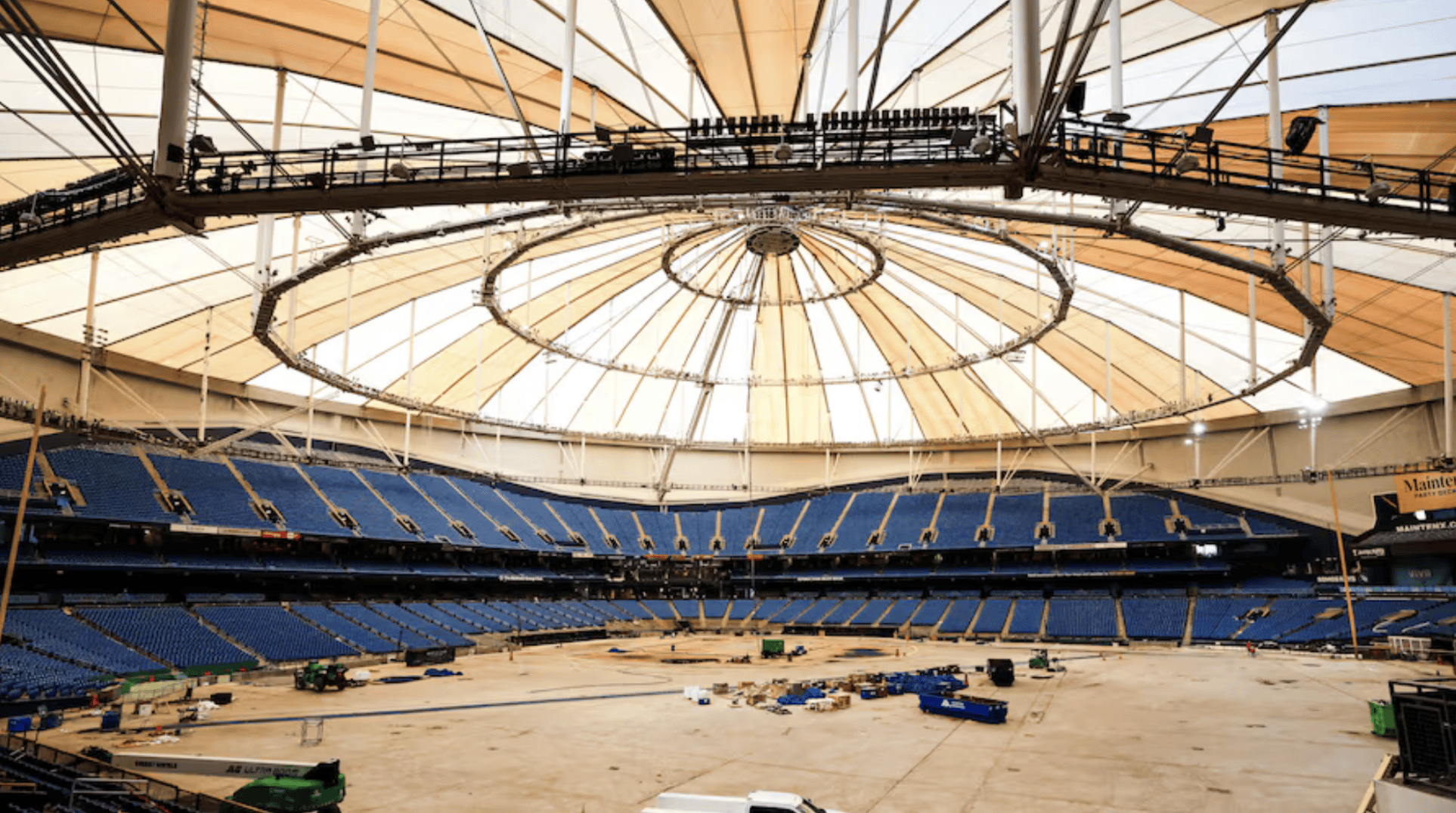 FEMA to Reimburse $16.5 Million for Tropicana Field Hurricane Repairs