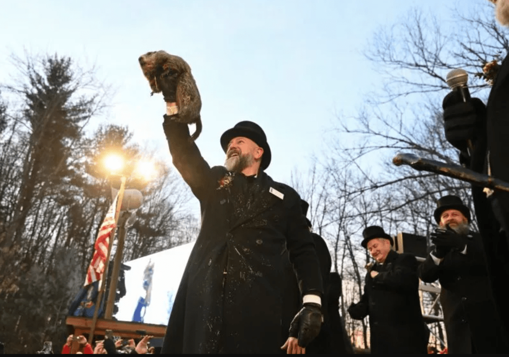 Punxsutawney Phil Predicts Six More Weeks of&nbsp;Winter