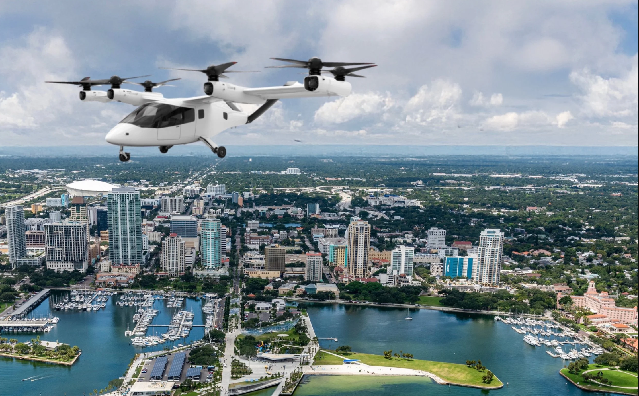 St. Petersburg Eyes Electric Air Taxis at Albert Whitted Airport