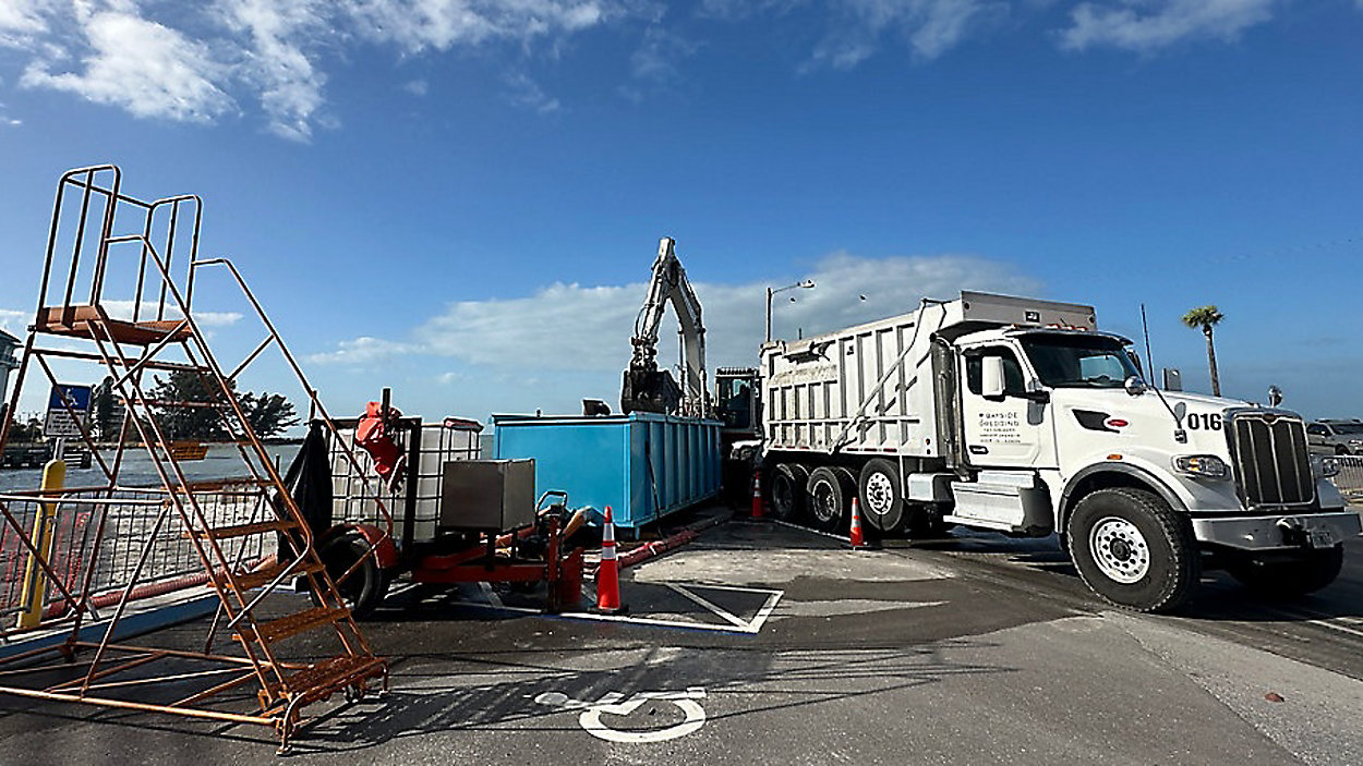 Dredging Project at John’s Pass Reaches 20% Completion After First Month