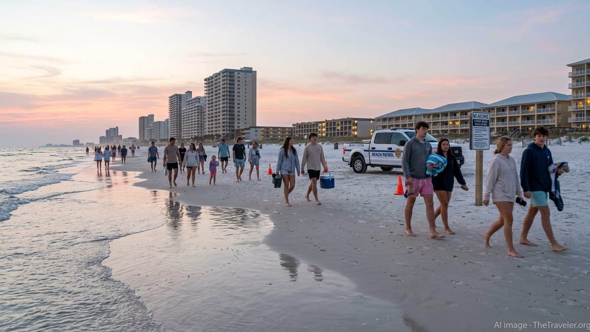 Florida and Alabama Beach Towns Tighten Rules for Spring Break Season
