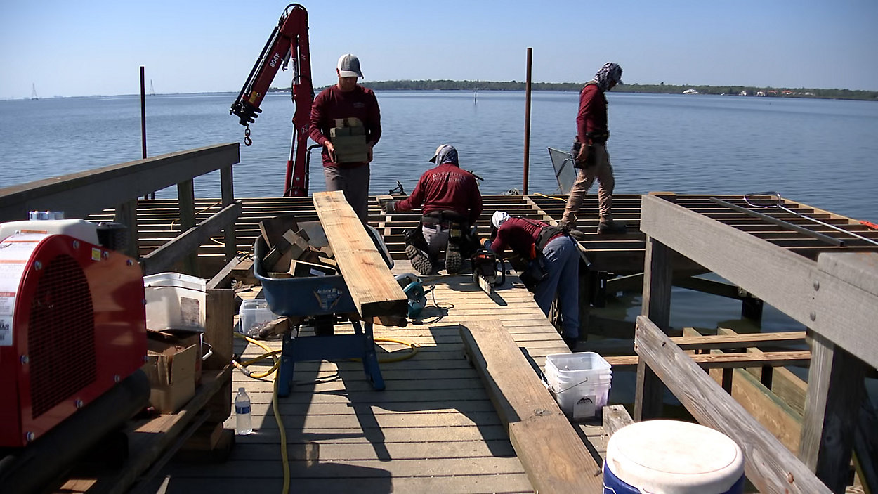 Oldsmar Pier Nearing Full Reopening After Hurricane Damage