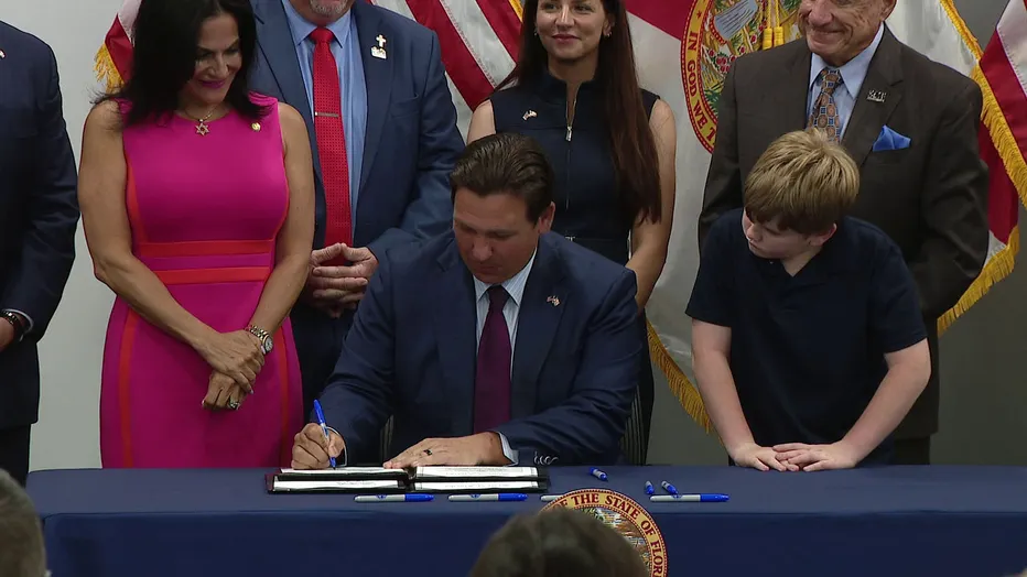 DeSantis Signs New Property Tax Crackdown as Florida Voters Brace for November Showdown