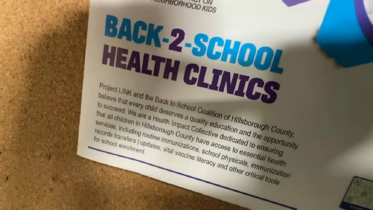 Back-to-School Health Clinics Help Hillsborough Students Meet Enrollment Requirements