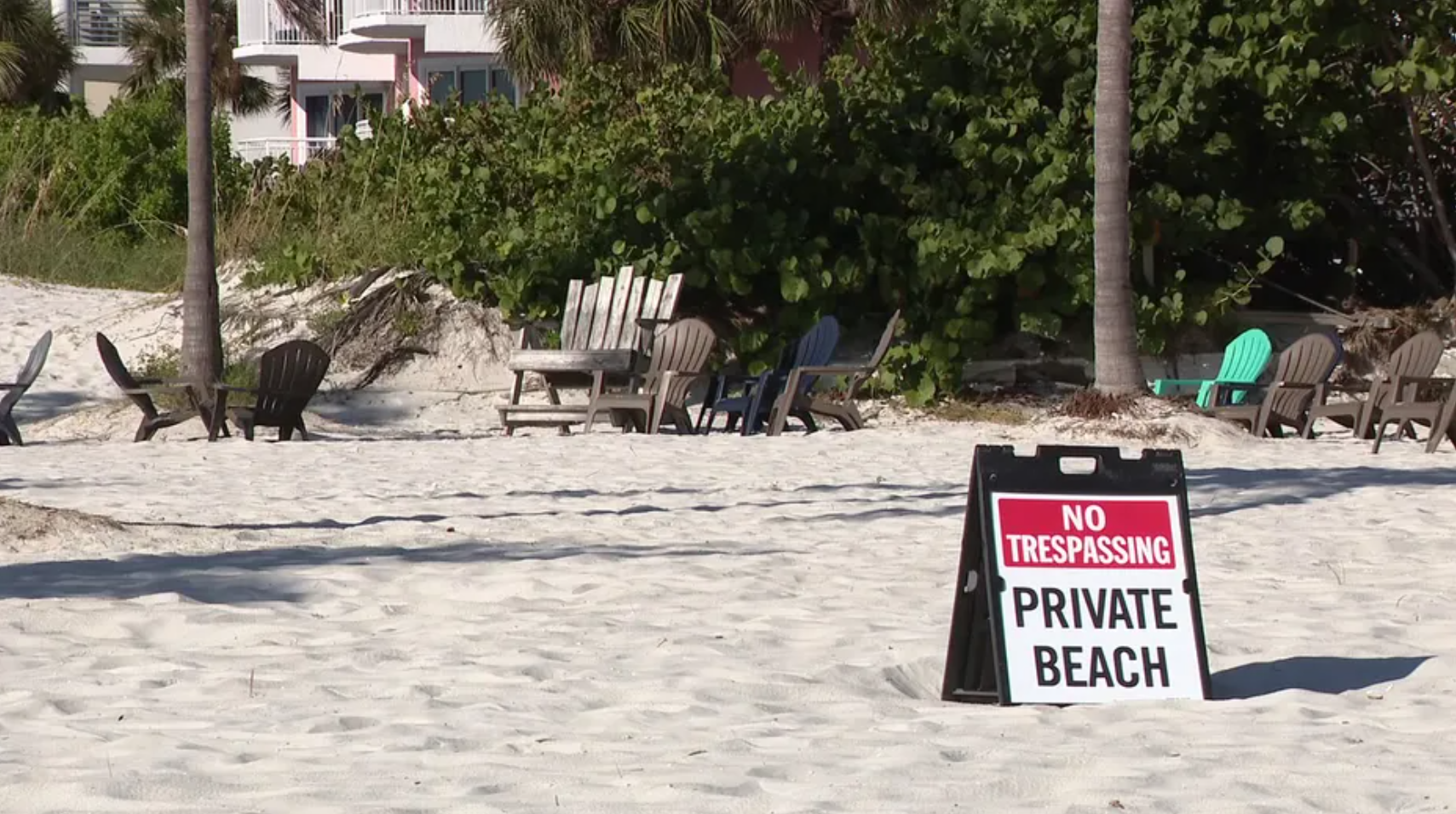 Where the Sand Turns Private Confuses Beachgoers Ahead of St. Pete Beach Sign Fight